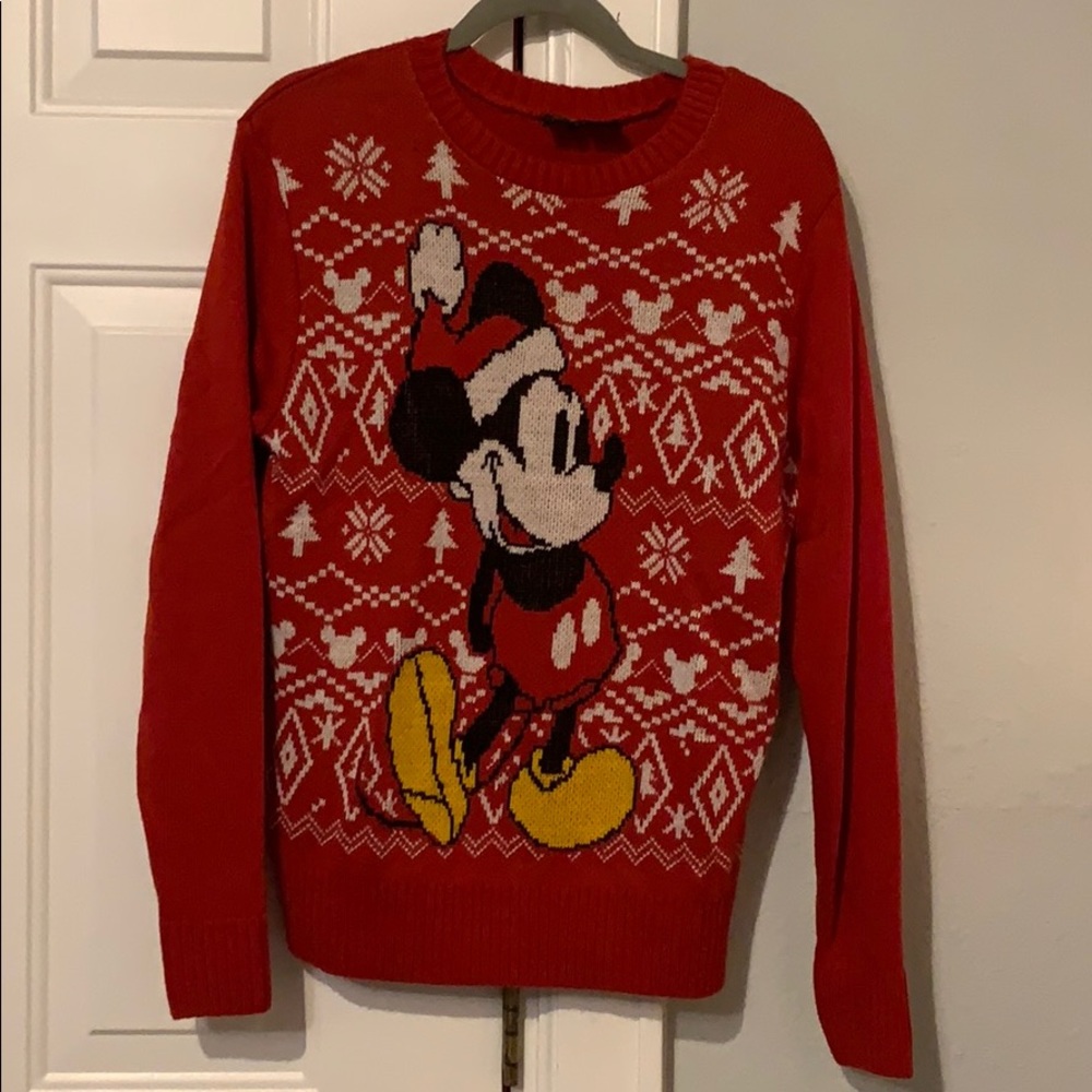 Mickey Mouse Disney Christmas Sweater - Medium